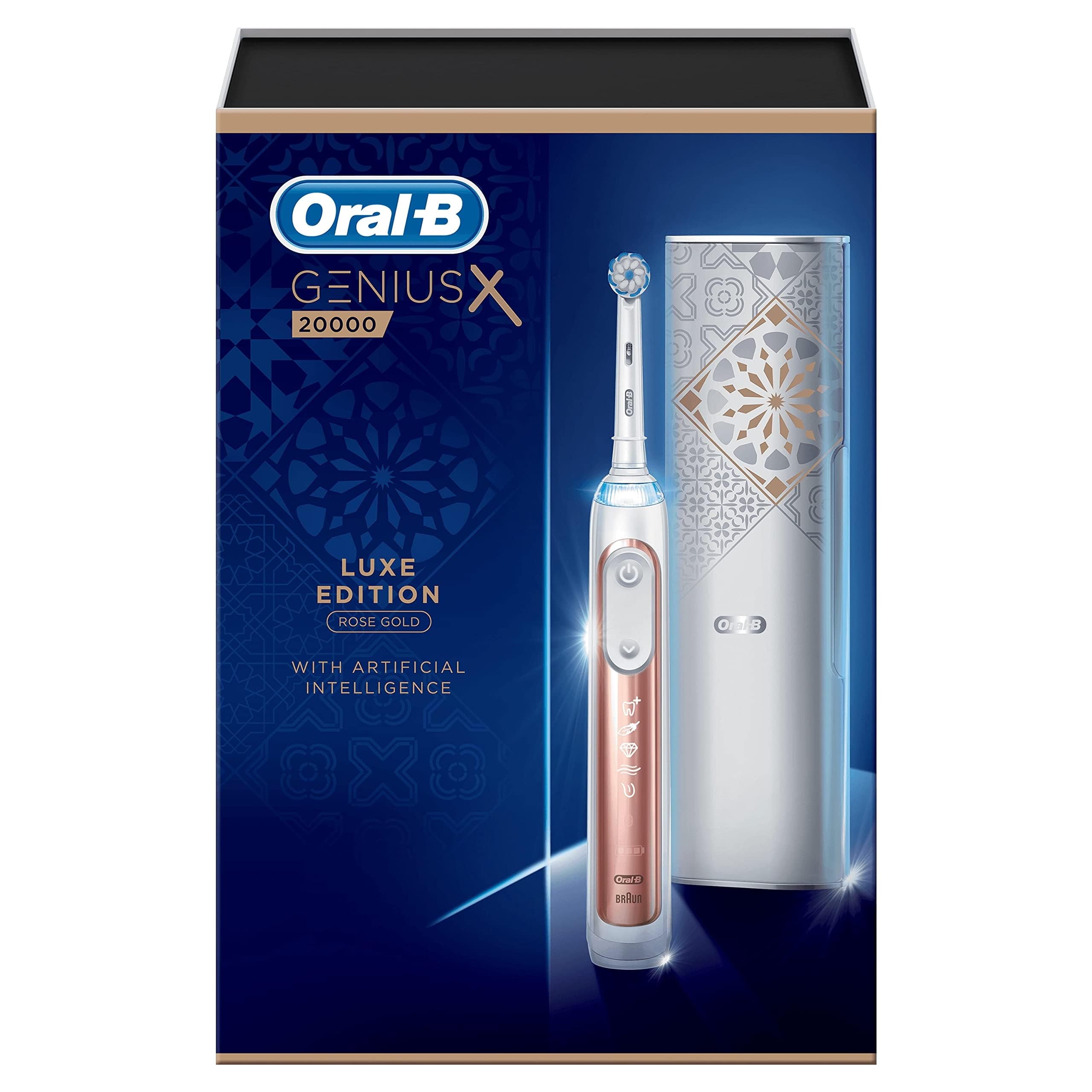 Oral-B Genius X Oral-B Genius X Luxe Sürümü, Rose Gold Elektrikli